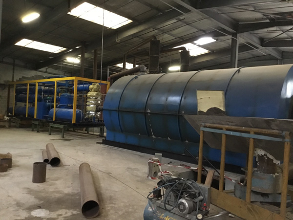 12T plastic pyrolysis plant