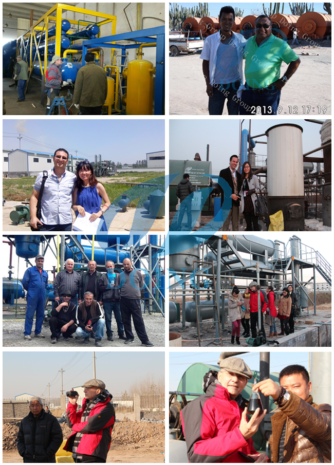 DOING company pyrolysis plant project cases