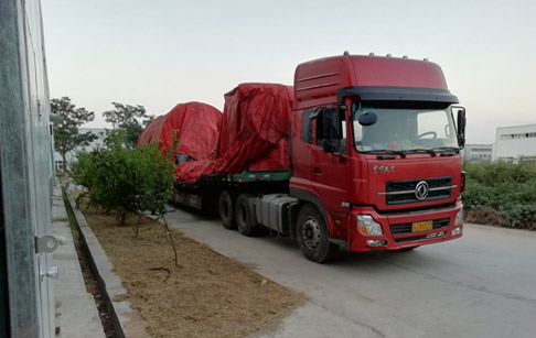 2 sets 12T/D waste tire pyrolysis plant delivered to Inner Mongolia