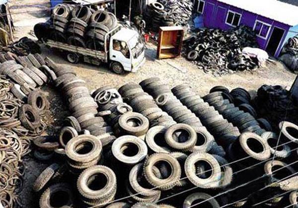 waste tires in Sharjah