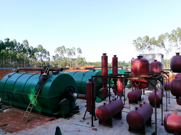 used tyre pyrolysis plant