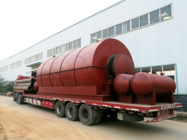 waste tyre pyrolysis plant