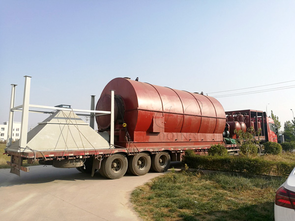 tyre pyrolysis oil plant