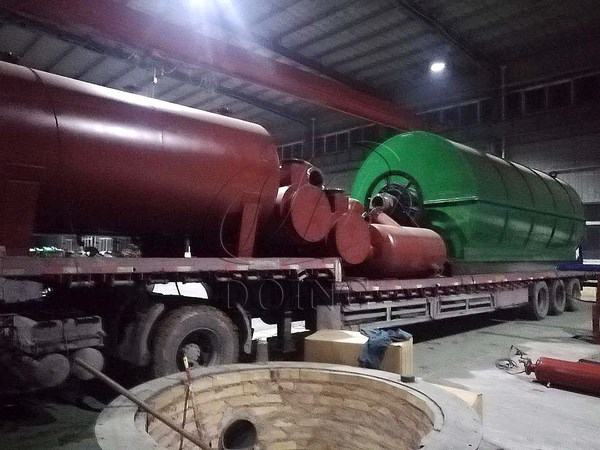 waste tyre pyrolysis plant