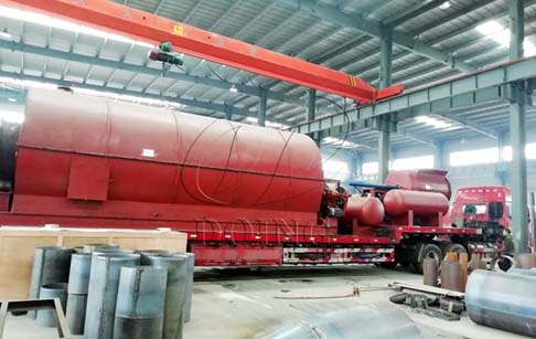 Two sets process tyres to oil equipments delivered to Nigeria