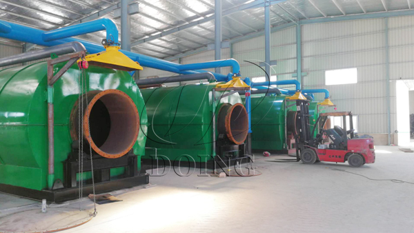 waste tyre pyrolysis plant