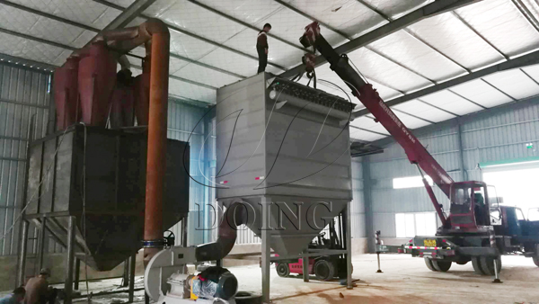 tyre to oil pyrolysis plant