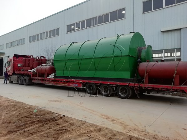 waste tyre pyrolysis plant