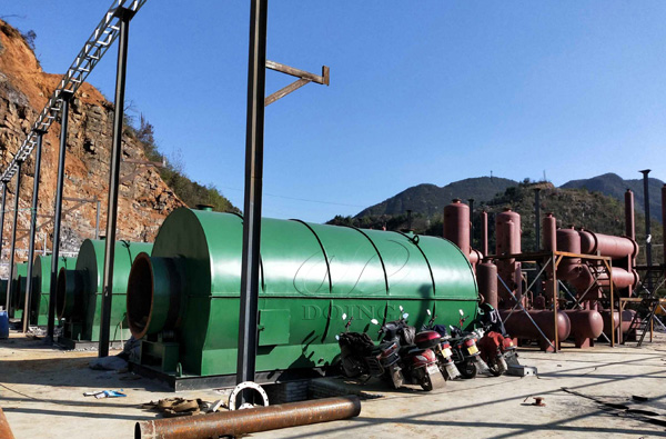 plastic pyrolysis plant