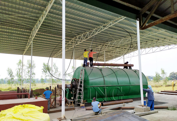 tyre pyrolysis machine philippines