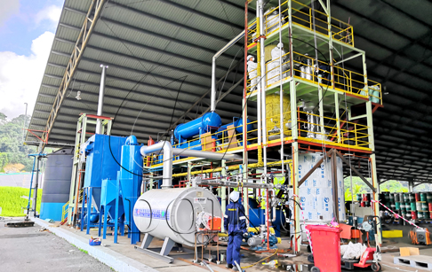 Used lube oil refining plant for sale