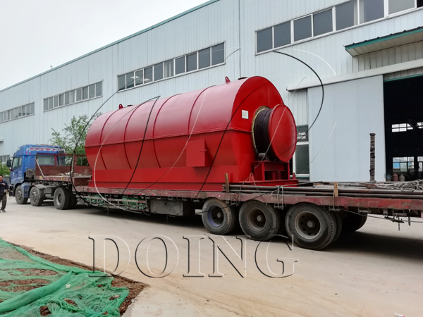 waste tyre pyrolysis plant