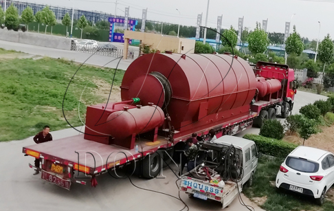 2 sets 10T/D waste tyre to oil recycling plants for Inner Mongolia's customer successfully delivered
