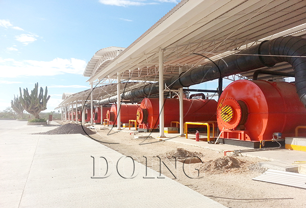 tire oil pyrolysis plant