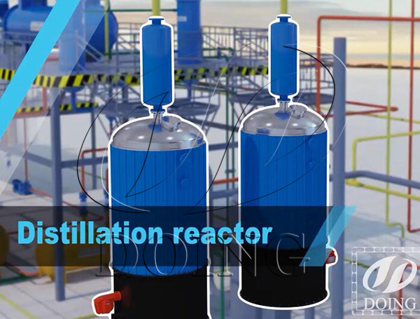 used motor oil distillation