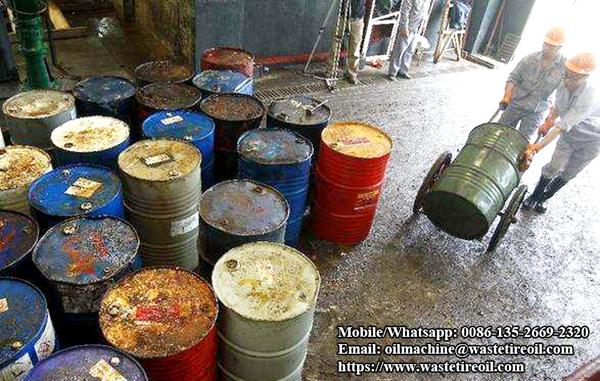 old engine oil recycling