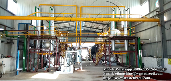 oil sludge pyrolysis plant