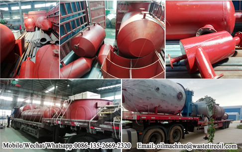 5T/D waste oil distillation machine delivered to Mexico
