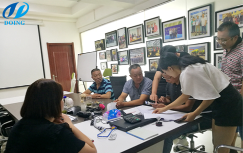 Hunan customer ordered 2 sets of waste tyre to oil plant from DOING