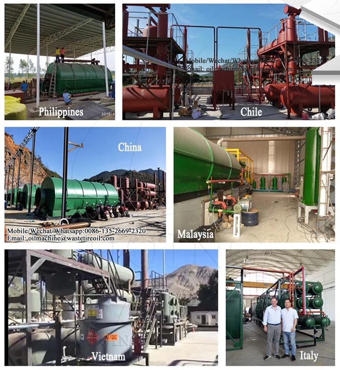 waste plastic pyrolysis plant