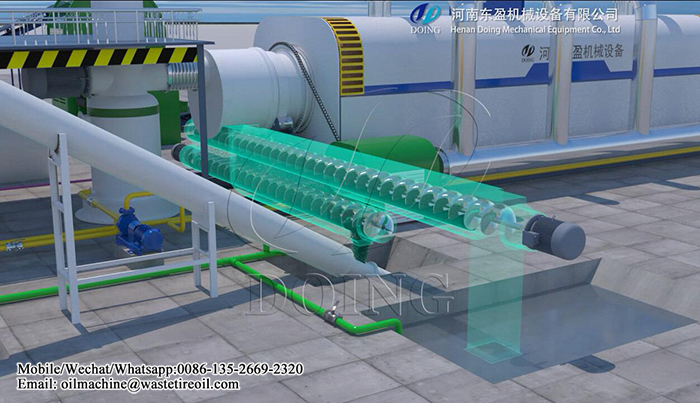 continuous plastic pyrolysis plant