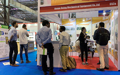 DOING pyrolysis plant at IFAT India 2019 exhibition