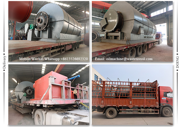 tyre pyrolysis plant