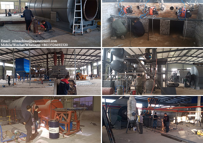 tyre pyrolysis plant