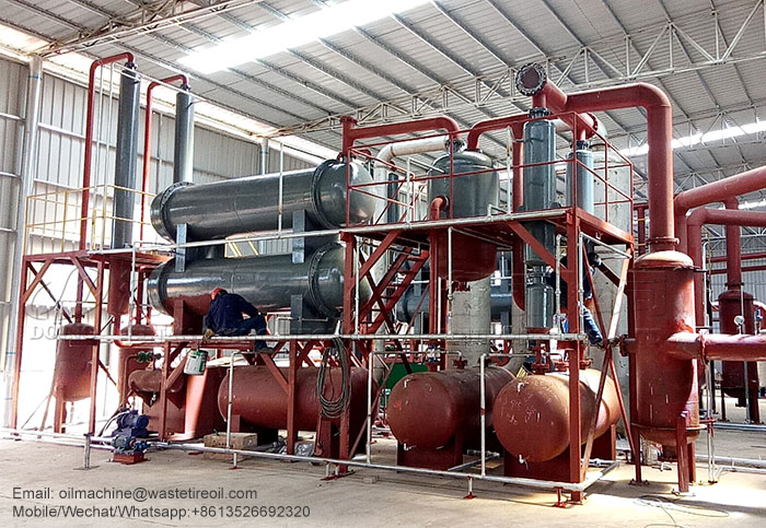 tire pyrolysis machine