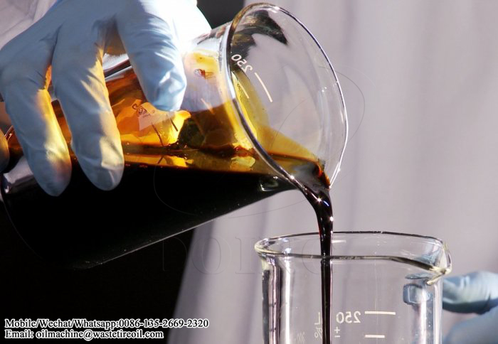 pyrolysis oil from waste plastic