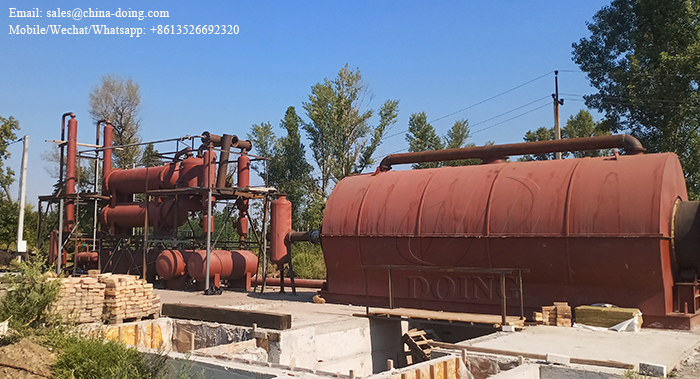 oil sludge pyrolysis plant