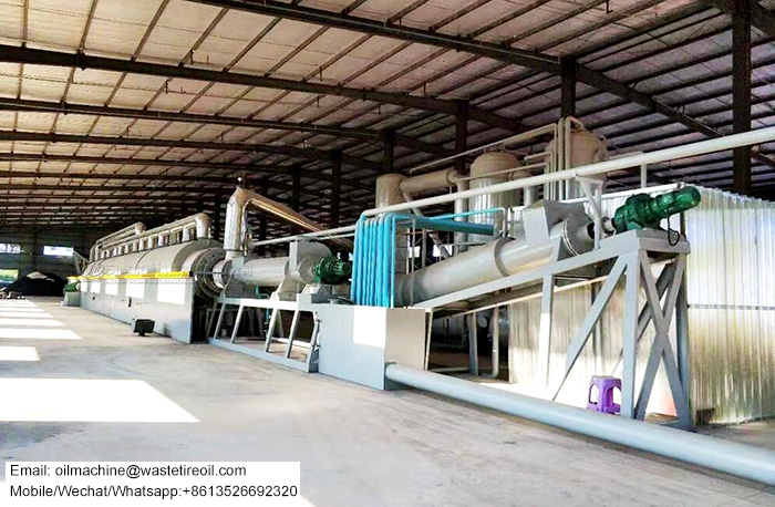 fully automatic tyre pyrolysis plant