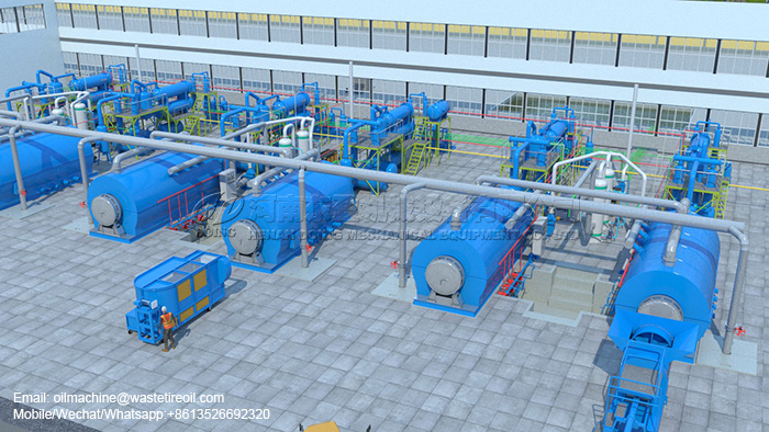 oil sludge pyrolysis plant