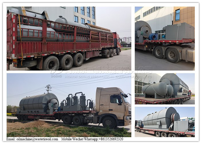 waste tyre pyrolysis plant