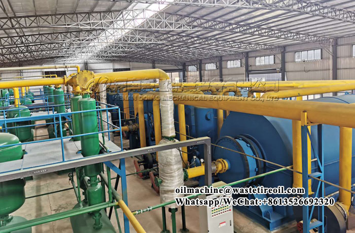 tyre pyrolysis plant