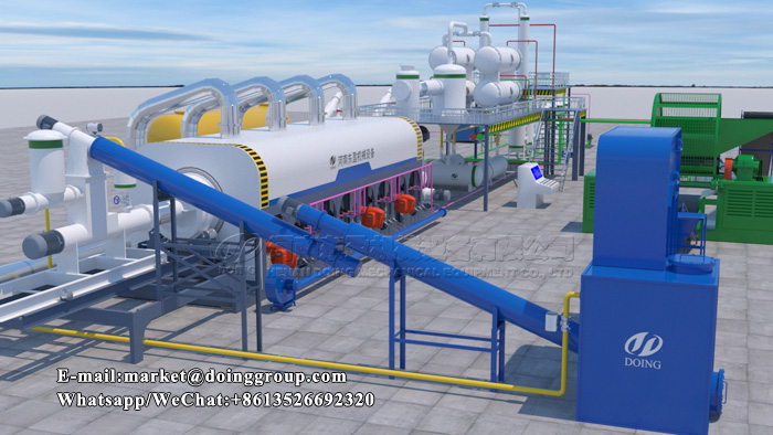 continuous pyrolysis machine