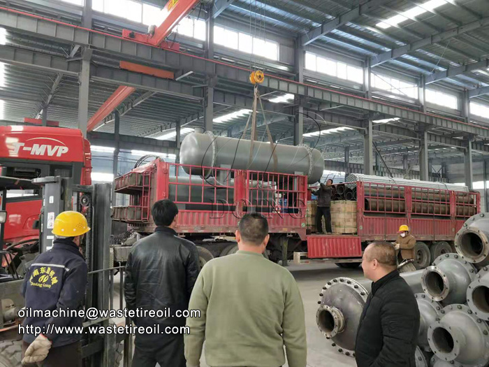 tyre pyrolysis plant