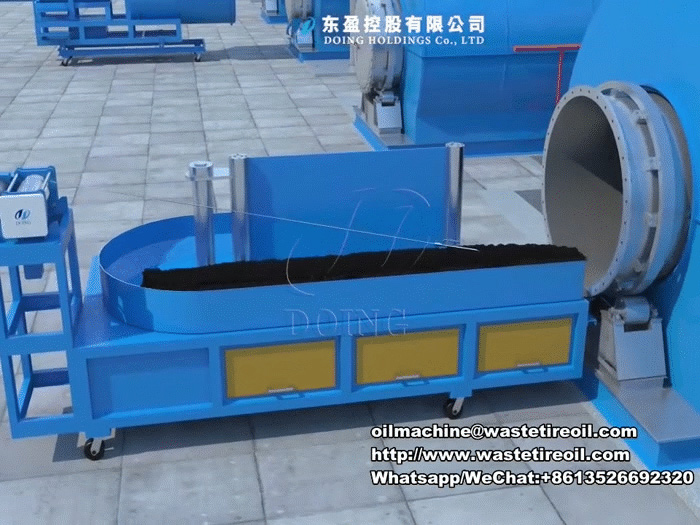 tyre pyrolysis plant