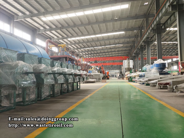 waste tyre pyrolysis plant