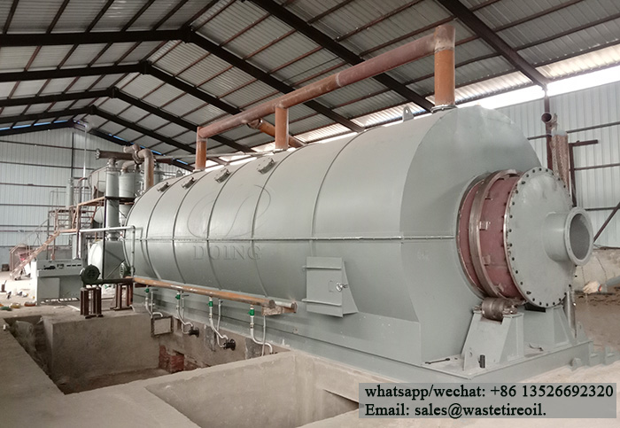 waste oil sludge pyrolysis plant