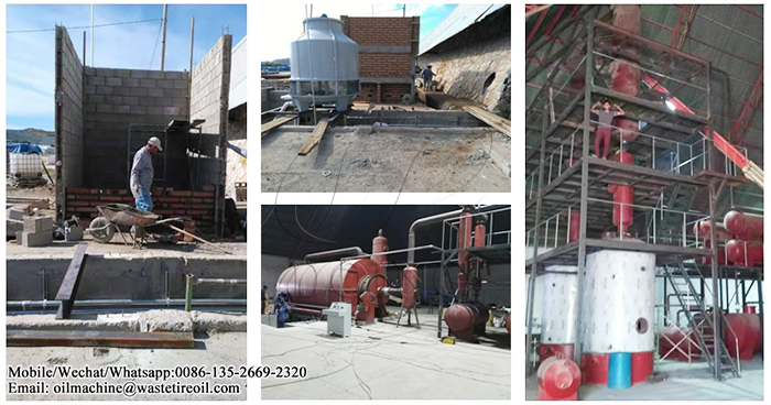 waste tire pyrolysis plant