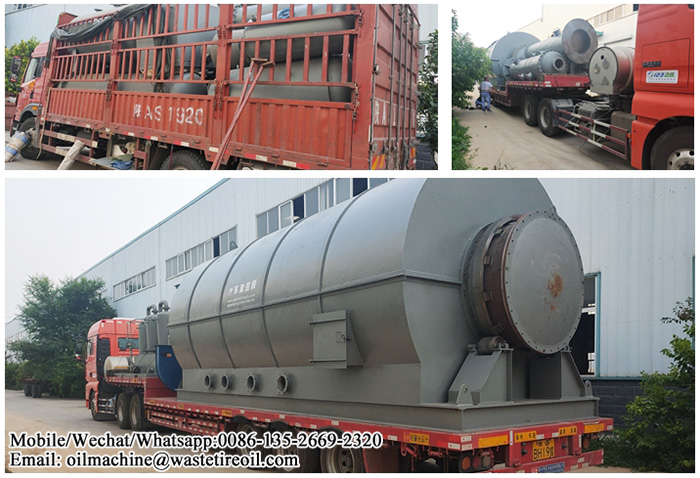 waste tire pyrolysis plant