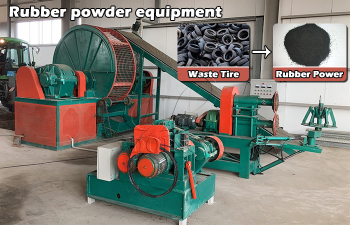 rubber powder equipment