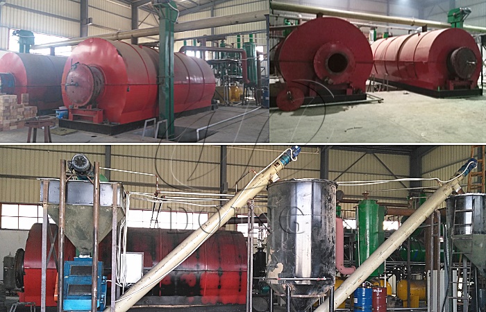 waste tire pyrolysis plant 