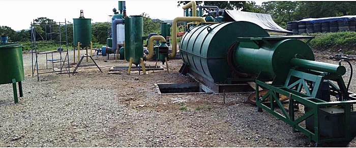 pyrolysis plant