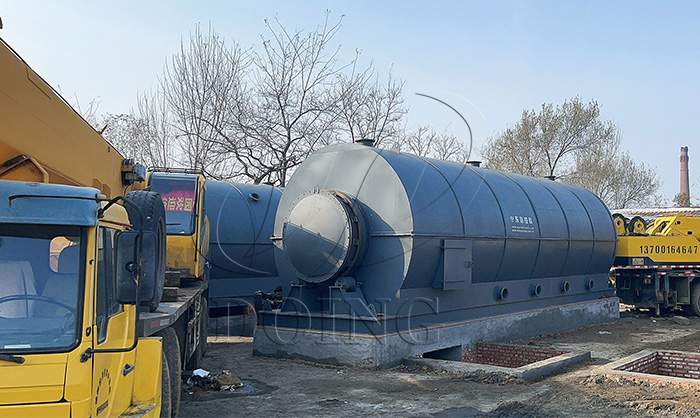 waste aluminum plastic pyrolysis plant