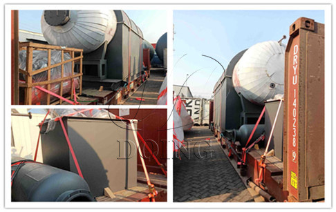   Congratulations!  The waste oil dehydration equipment delivered to Papua New Guinea successfully from DOING GROUP!