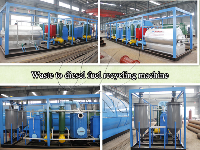 pyrolysis plant and waste to diesel plant