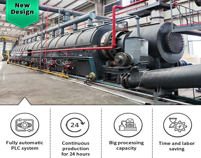 full automatic pyrolysis plant