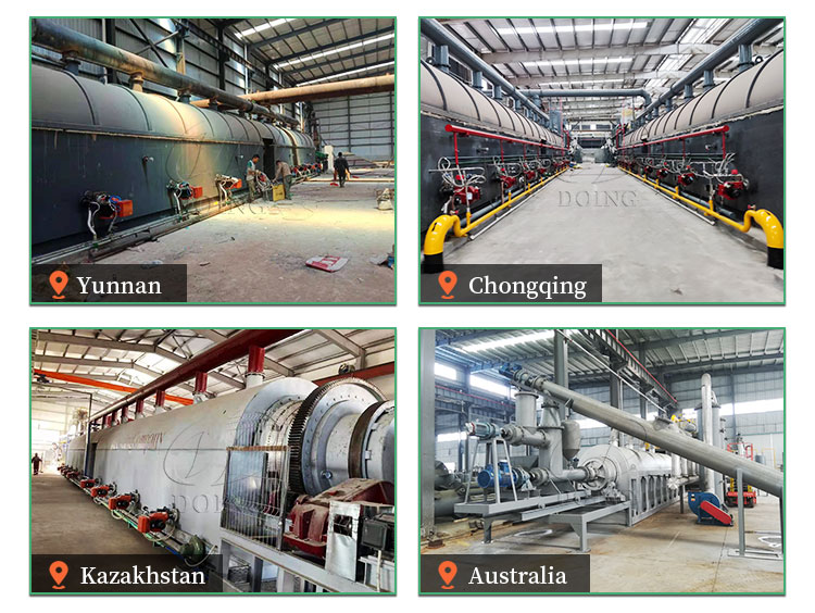 full automatic pyrolysis plant